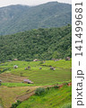 ecology travel with camping outdoor relax in rice field at chiangmai thailand in raining season 141499681