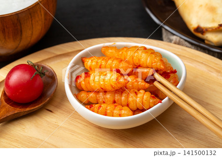 spicy pickled crosnes Chinese artichoke seasoned with red chili oil 141500132