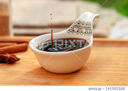traditional Tianjin Duliu rice vinegar fermented Chinese condiment for Asian cuisine traditional Tianjin Duliu rice vinegar fermented Chinese condiment for Asian cuisine 141502388