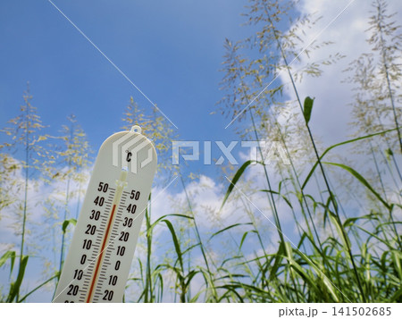 35℃以上の猛暑イメージ 35℃以上の猛暑イメージ 141502685