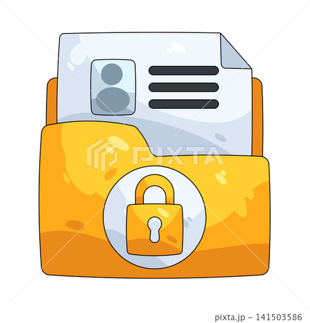 Illustration of data protection 141503586