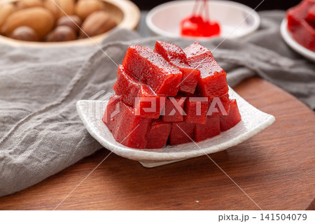 hawthorn Fruit Jelly Cake Strips Chewy Sweet Tangy Bars hawthorn Fruit Jelly Cake Strips Chewy Sweet Tangy Bars 141504079