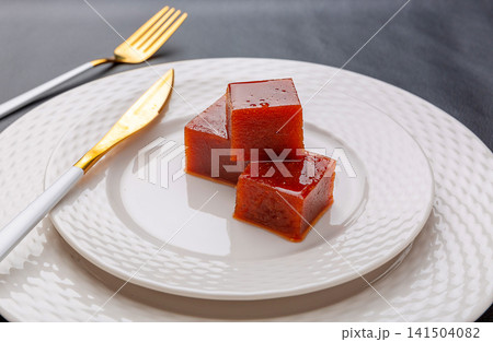 hawthorn Fruit Jelly Cake Strips Chewy Sweet Tangy Bars 141504082
