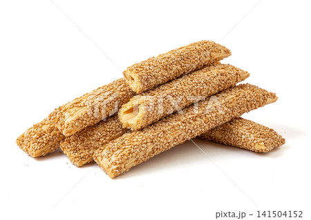 traditional Sesame Sugar Hollow Roll Candies Crunchy Sweet Brittle traditional Sesame Sugar Hollow Roll Candies Crunchy Sweet Brittle 141504152
