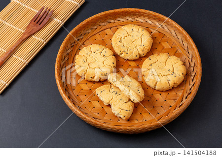 traditional chinese walnut pastry cookies crumbly biscuits traditional chinese walnut pastry cookies crumbly biscuits 141504188