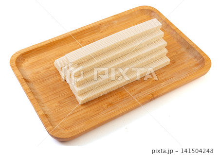 multi layered coconut cream crispy wafer biscuits multi layered coconut cream crispy wafer biscuits 141504248