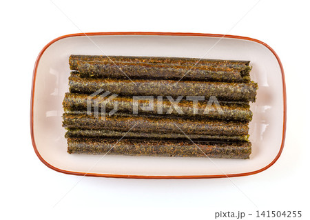 crispy Roasted Seaweed Rolls Savory Nori Snack Sticks crispy Roasted Seaweed Rolls Savory Nori Snack Sticks 141504255