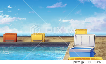 海上釣り堀 141504920