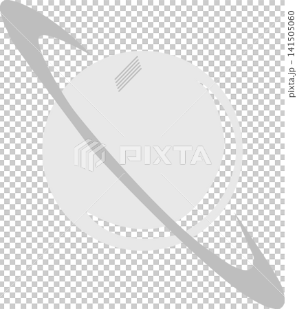 An Abstract Ringed Planet Illustration 141505060