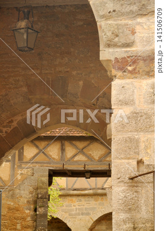 Old town of Rothenburg ob der Tauer, Germany 141506709