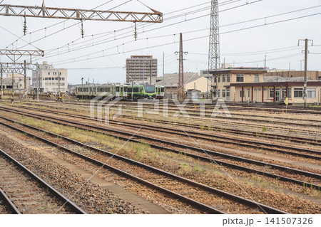 April 30 2026 a Koriyama Station railway platform scene April 30 2026 a Koriyama Station railway platform scene 141507326
