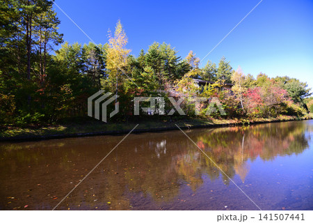 秋の軽井沢・御影用水 秋の軽井沢・御影用水 141507441
