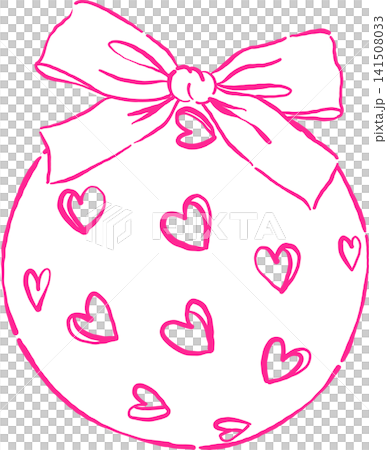Girly Coquette Pickleball Outline Hand Drawn, Heart Ball with Bow Whimsical Sketchy Retro Vintage Sport Girly Coquette Pickleball Outline Hand Drawn, Heart Ball with Bow Whimsical Sketchy Retro Vintage Sport 141508033