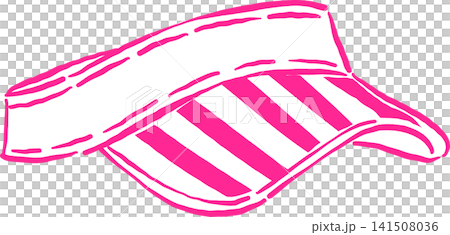 Striped Sport Sun Visor Hat Outine Hand Drawn Whimsical Sketchy Retro Vintage Sport Striped Sport Sun Visor Hat Outine Hand Drawn Whimsical Sketchy Retro Vintage Sport 141508036