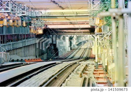 東急池上線 旗の台から荏原中延を望む 東急池上線 旗の台から荏原中延を望む 141509673