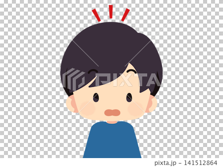 Illustration of a surprised boy Illustration of a surprised boy 141512864