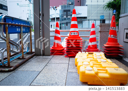 早朝、銀座の街並み 早朝、銀座の街並み 141513883