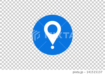 Location Pin Icon in Circle Map Marker Navigation GPS UI Symbol for Directions Location Pin Icon in Circle Map Marker Navigation GPS UI Symbol for Directions 141515137