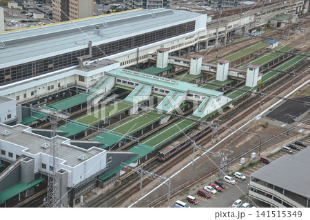 April 27 2026 Morioka railway yard with multiple tracks and maintenance infrastructure April 27 2026 Morioka railway yard with multiple tracks and maintenance infrastructure 141515349