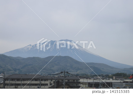 April 27 2026 Morioka city urban skyline with bridge and surrounding buildings April 27 2026 Morioka city urban skyline with bridge and surrounding buildings 141515385