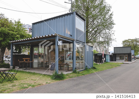 April 27 2026 Morioka Kippushi water neighborhood riverside cafe and walkway April 27 2026 Morioka Kippushi water neighborhood riverside cafe and walkway 141516413