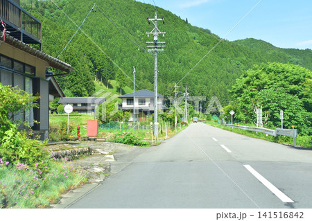 岐阜県国道256号の風景(2023年) 岐阜県国道256号の風景(2023年) 141516842
