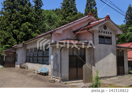 七ヶ宿街道上戸沢宿跡にある上戸沢集会所（宮城県白石市） 141518822