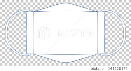 Illustration of cloth mask Illustration of cloth mask 141520173