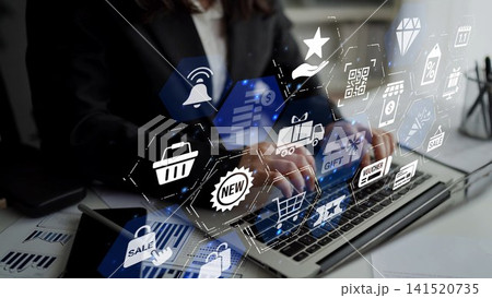 Digital gift card and online shopping system Funnel Digital gift card and online shopping system Funnel 141520735