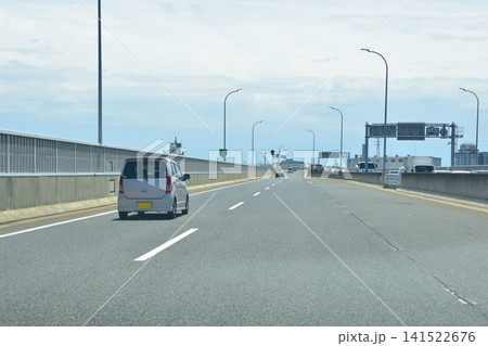 愛知県名古屋高速16号の車窓風景(2023年) 愛知県名古屋高速16号の車窓風景(2023年) 141522676