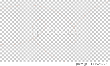 インクのはねつき　流れるラインの背景イラスト　ブラウン 141523272