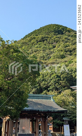 雲ひとつない晴天に恵まれる御社〜宮地嶽神社 雲ひとつない晴天に恵まれる御社〜宮地嶽神社 141523662