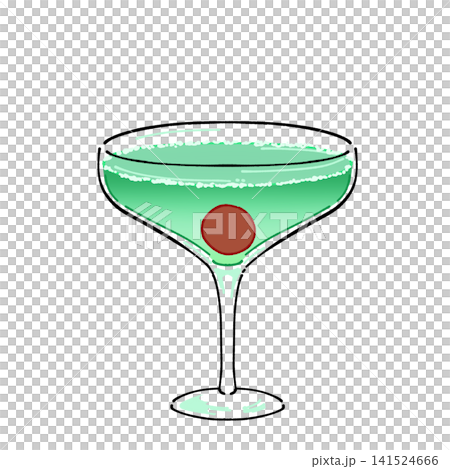 一杯雞尾酒的插圖 一杯雞尾酒的插圖 141524666