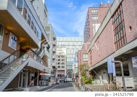 東京都武蔵野市の都市風景 吉祥寺駅前のパープル通り 東京都武蔵野市の都市風景 吉祥寺駅前のパープル通り 141525790