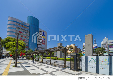 東京・錦糸町駅北口の街並みと駅前広場 東京・錦糸町駅北口の街並みと駅前広場 141526080