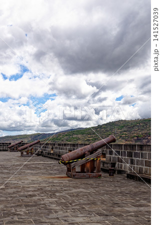 Historic Cannons on the Ramparts of Fort Adelaide - Citadelle, Mauritius 141527039