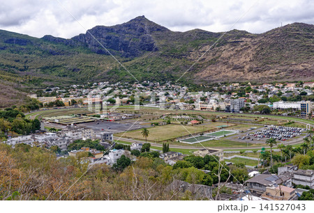 Panoramic Skyline of Port Louis City and Harbor, Mauritius 141527043