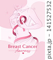 breast-cancer-awareness-poster-pink-ribbon-woman-healthcare-vector 141527532