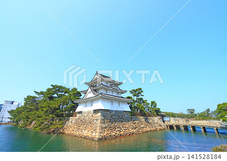 香川県高松市、玉藻公園の風景 141528184