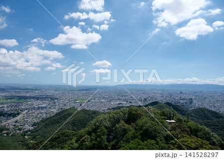 岐阜県岐阜市_岐阜城天守から南側風景2_2025年7月 岐阜県岐阜市_岐阜城天守から南側風景2_2025年7月 141528297