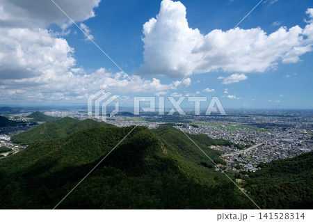 岐阜県岐阜市_岐阜城天守から南東側風景3_2025年7月 岐阜県岐阜市_岐阜城天守から南東側風景3_2025年7月 141528314