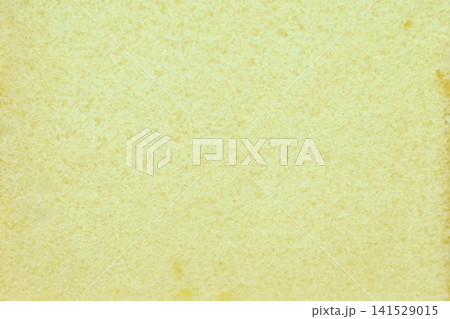 butter vanilla cheesecake cutting in square shape on plate 141529015