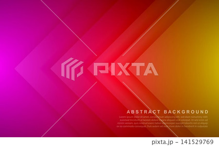Abstract geometric theme blue and yellow squares overlapping background for graphic design 141529769