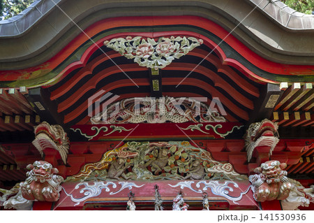 花園神社　本殿　神猿 141530936