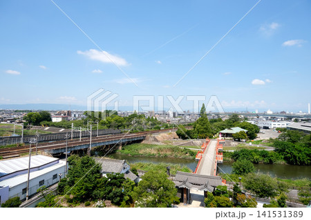 愛知県清須市_清洲城から西側風景5_2025年7月 141531389