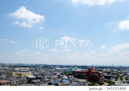 愛知県清須市_清洲城から北東側風景2_2025年7月 141531408