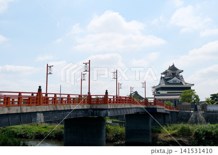 愛知県清須市_清洲城大手橋2_2025年7月 愛知県清須市_清洲城大手橋2_2025年7月 141531410