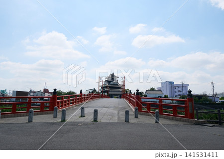 愛知県清須市_清洲城大手橋3_2025年7月 141531411