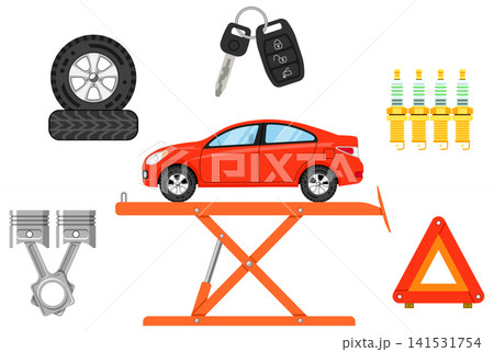 Car Service Concept Car Service Concept 141531754