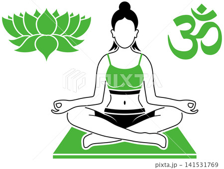 Yoga and Fitness Concept Yoga and Fitness Concept 141531769